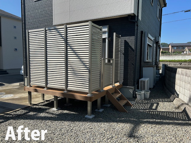 【ウッドデッキ_新設リフォーム】